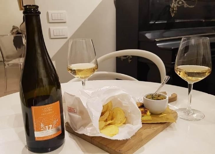 Cremant Du Jura, Zero Dosage - Champ Divin - Fabrice & Valérie Closset 