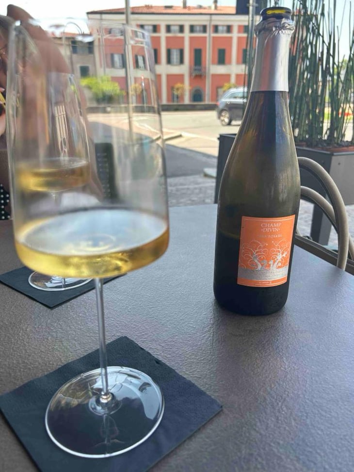 Cremant Du Jura, Zero Dosage - Champ Divin - Fabrice & Valérie Closset 