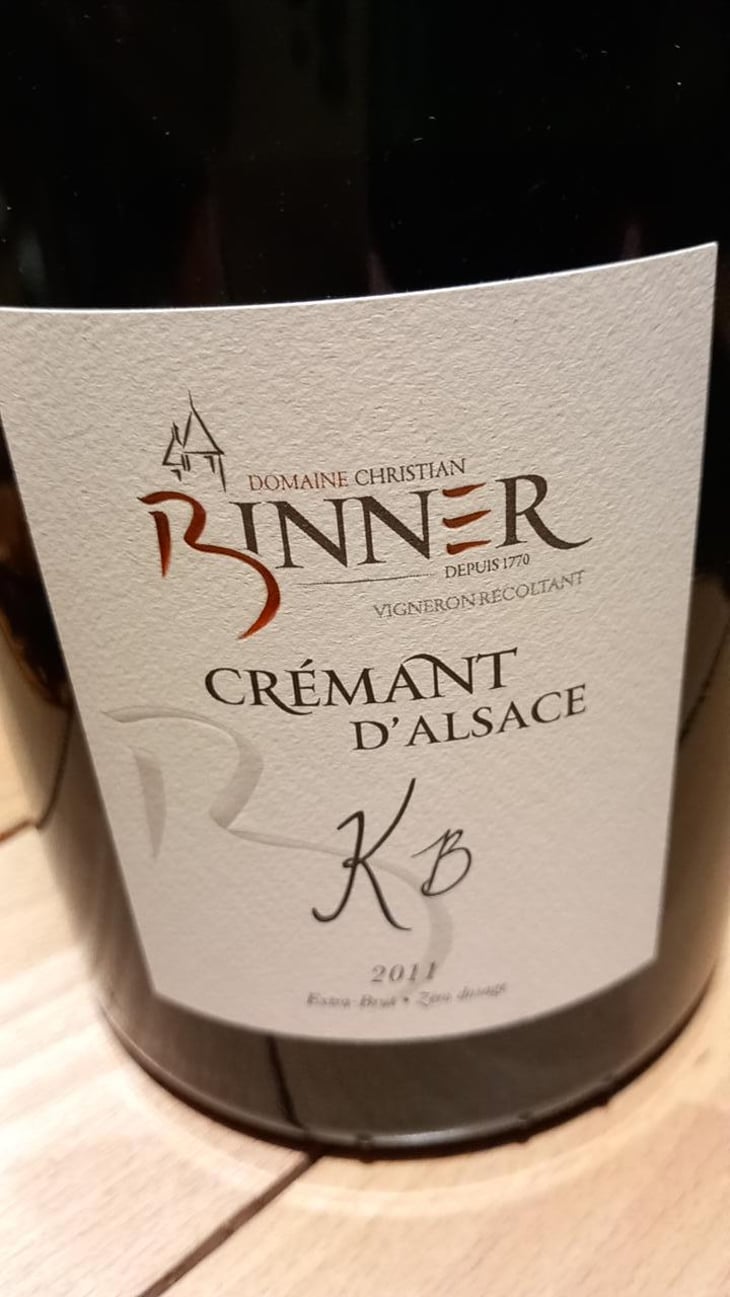 Crémant « KB » - Domaine Christian Binner - Christian Binner et son équipe 