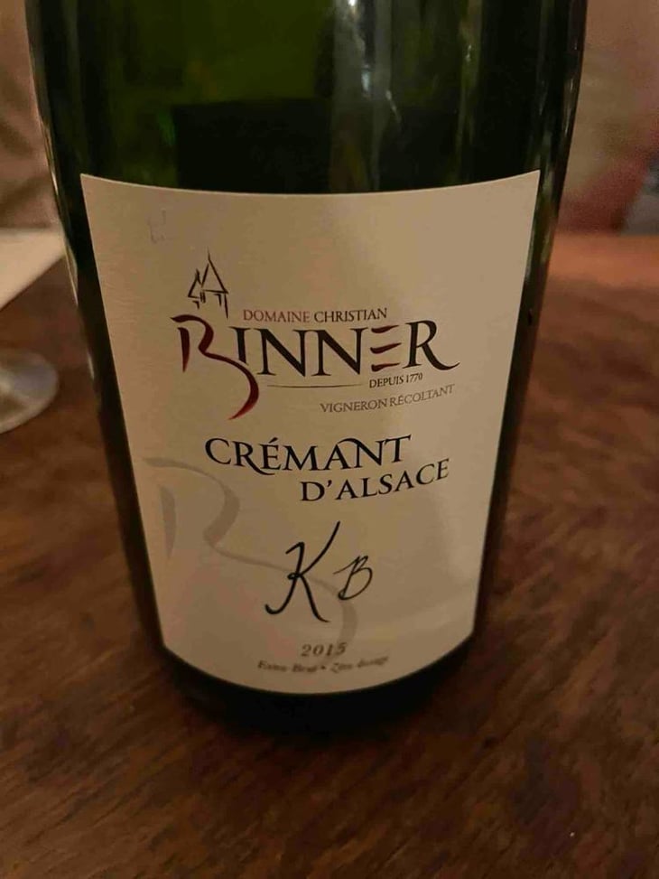 Crémant « KB » - Domaine Christian Binner - Christian Binner et son équipe 