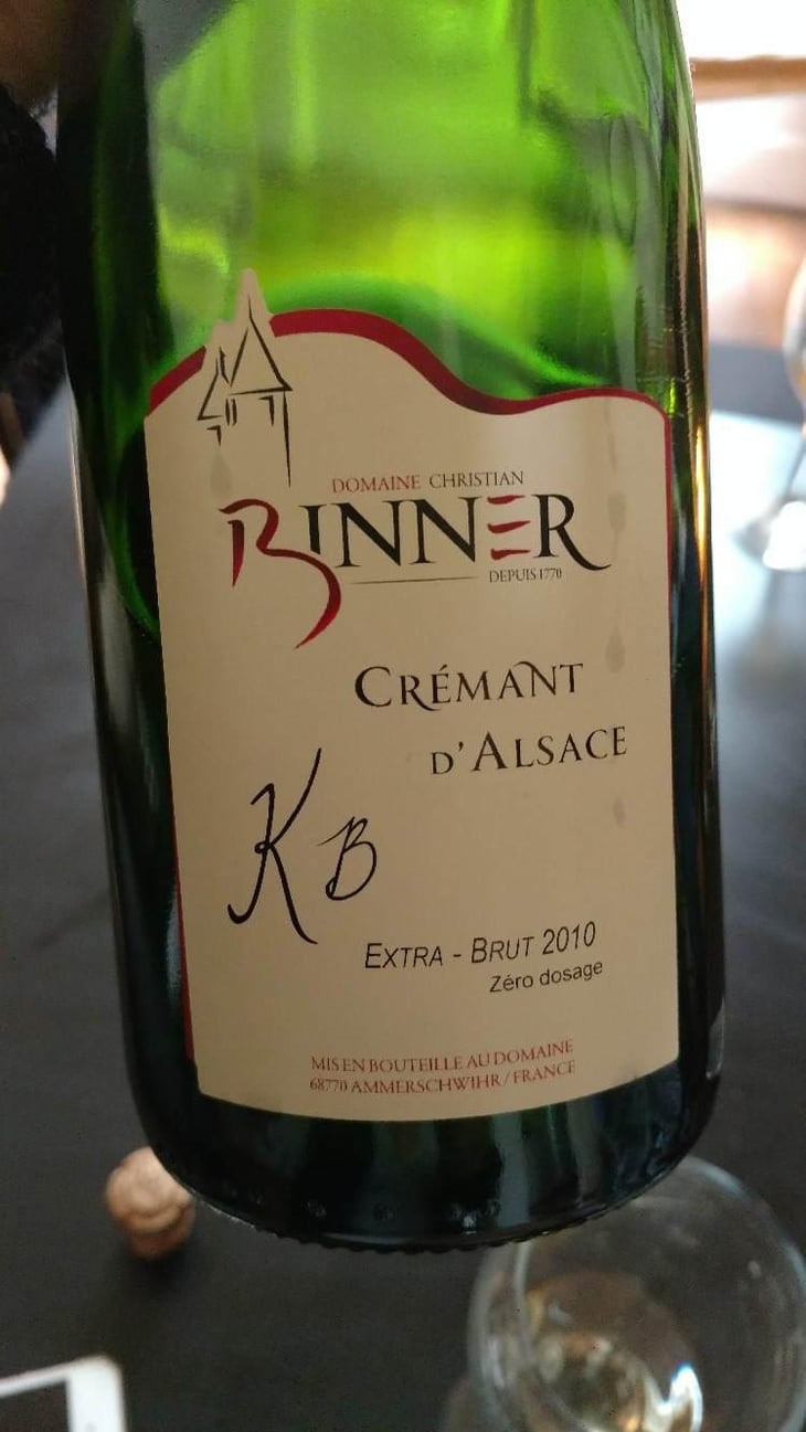 Crémant « KB » - Domaine Christian Binner - Christian Binner et son équipe 