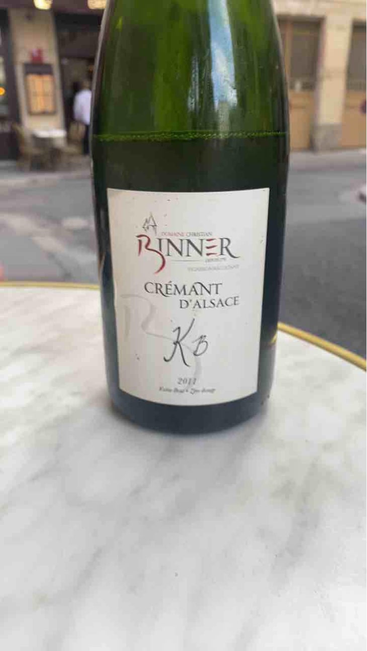 Crémant « KB » - Domaine Christian Binner - Christian Binner et son équipe 