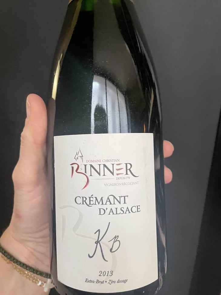 Crémant « KB » - Domaine Christian Binner - Christian Binner et son équipe 