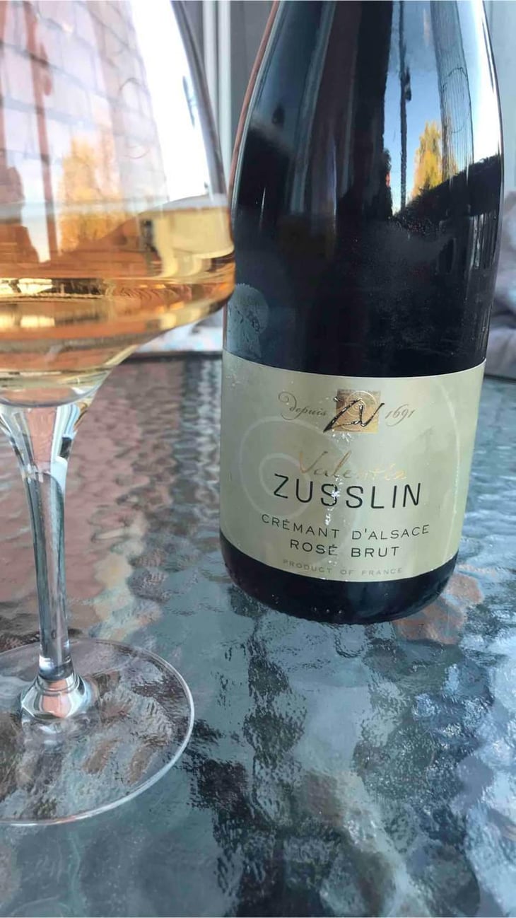 Crémant Rosé Brut - Domaine Valentin Zusslin - Jean-Paul & Marie Zusslin 