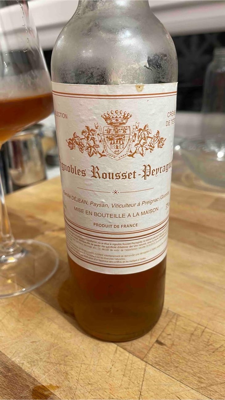 Crème de Tête - Rousset-Peyraguey - Alain Dejean 