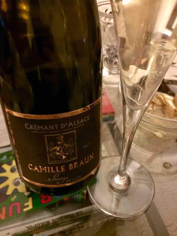 Crèment Le Prestige D’Alsace - Domaine Camille Braun - Christophe et Chantal Braun 