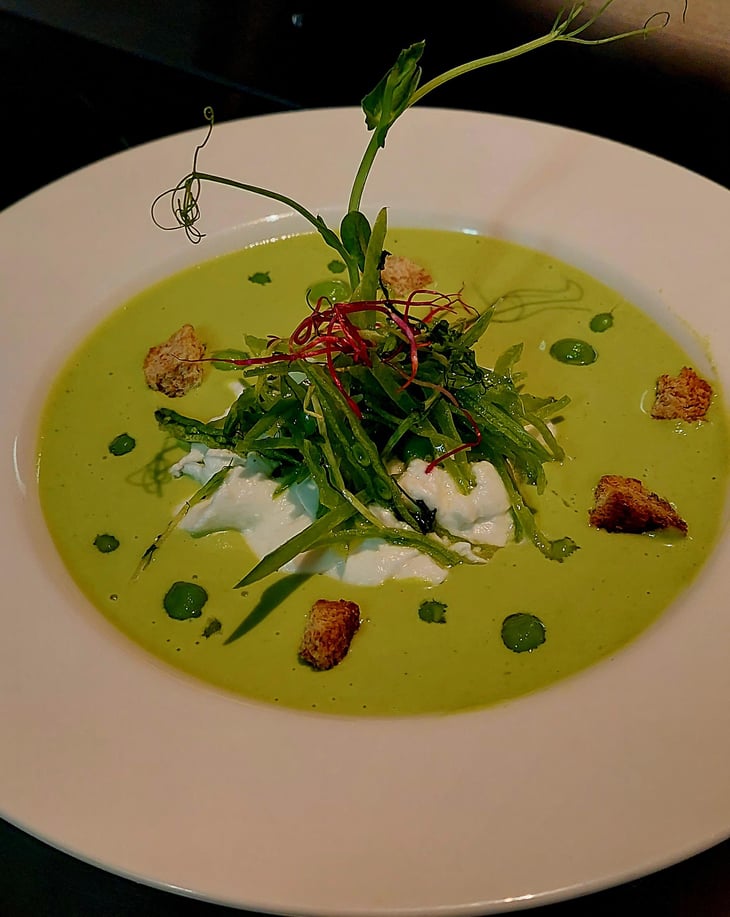 Crémeux De Petit Pois,  Espuma Coco Combava - Le Pebre d’Aï - 622797