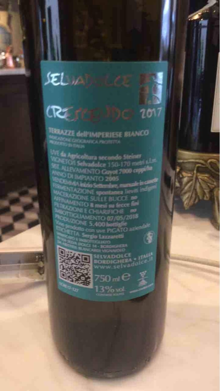 Crescendo - Tenuta Selvadolce - Aris Blancardi 