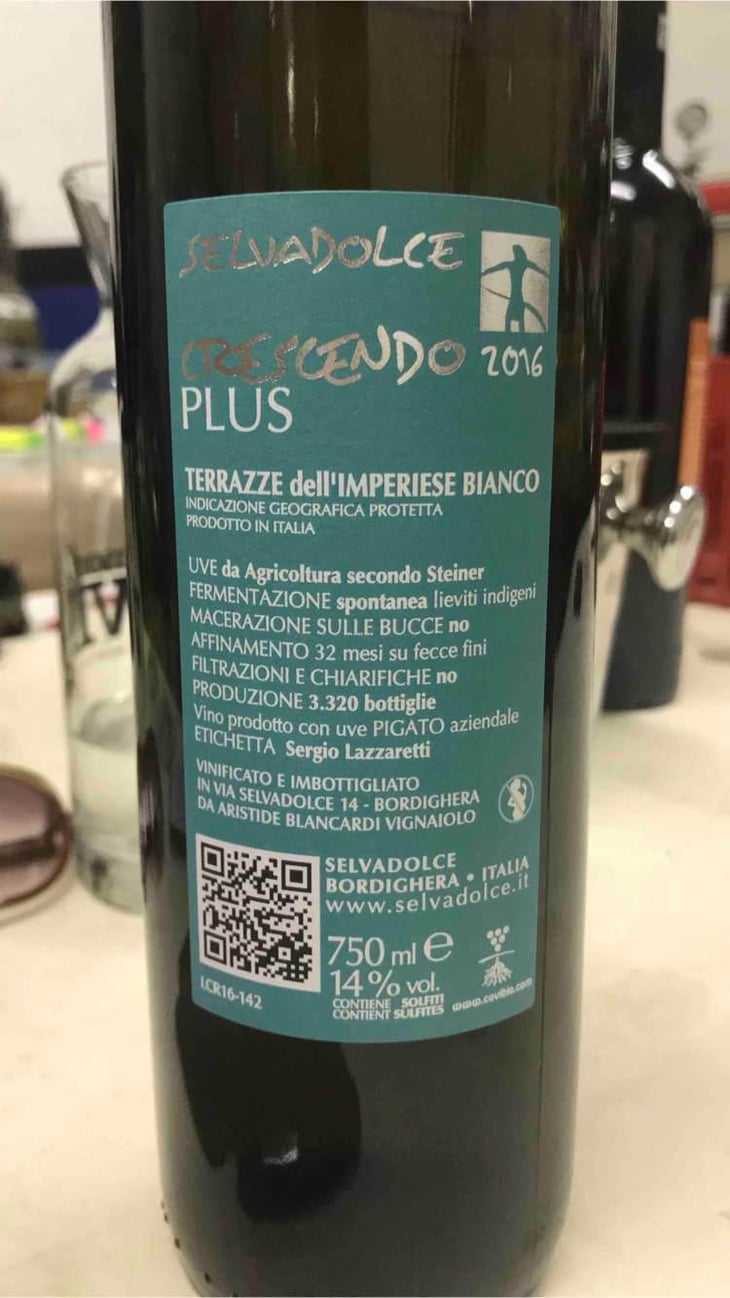 Crescendo - Tenuta Selvadolce - Aris Blancardi 