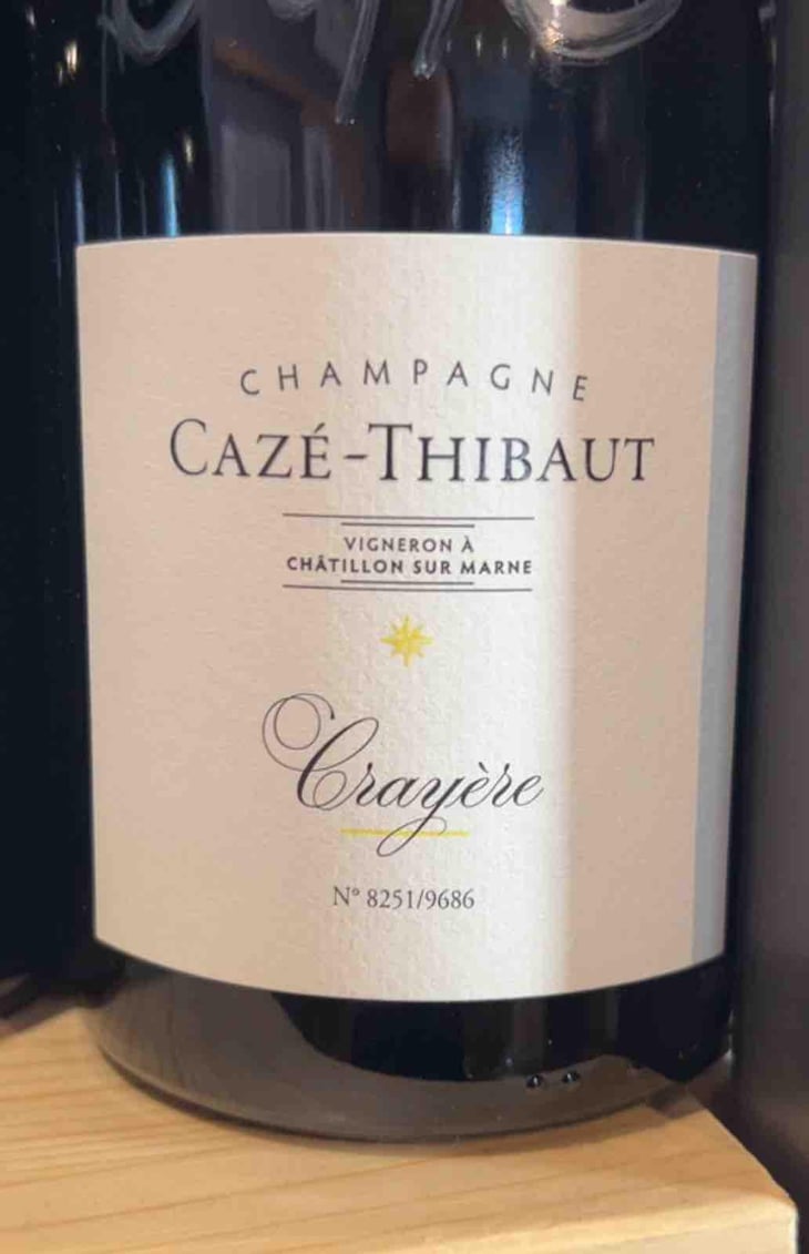 Creyère - Champagne Cazé-Thibaut - Fabien Cazé 