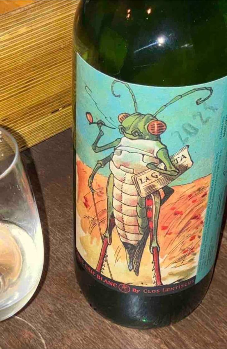 Cric Cric Blanc - Clos Lentiscus - Manel Aviñó 