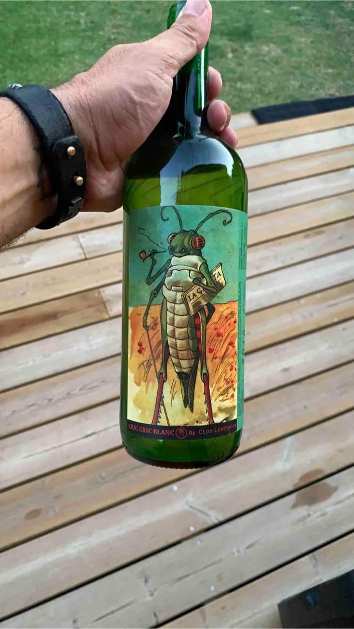 Cric Cric Blanc - Clos Lentiscus - Manel Aviñó 
