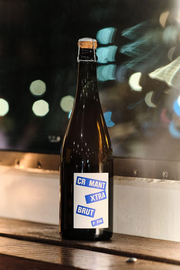 Crémant Extra Brut - Pépin Vin - Jean Dietrich, Pierre Dietrich, Sarah Hilzendeger, Pierre Sanchez, et Xavier Couturier 