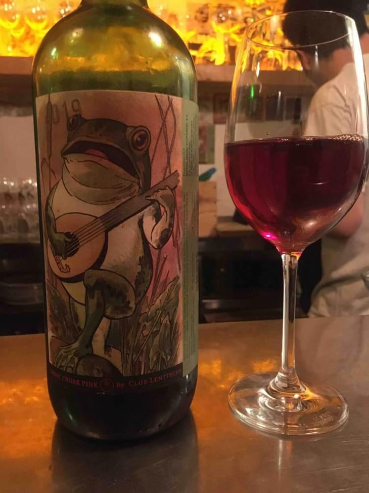 Croac Croac Pink - Clos Lentiscus - Manel Aviñó 