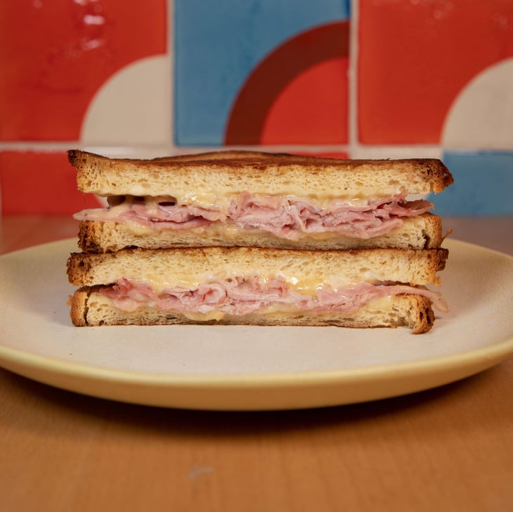 Croque Monsieur À La Tomme De Bray, Jambon De La Ferme De Clavisy, Pain - HABILE. - 668191