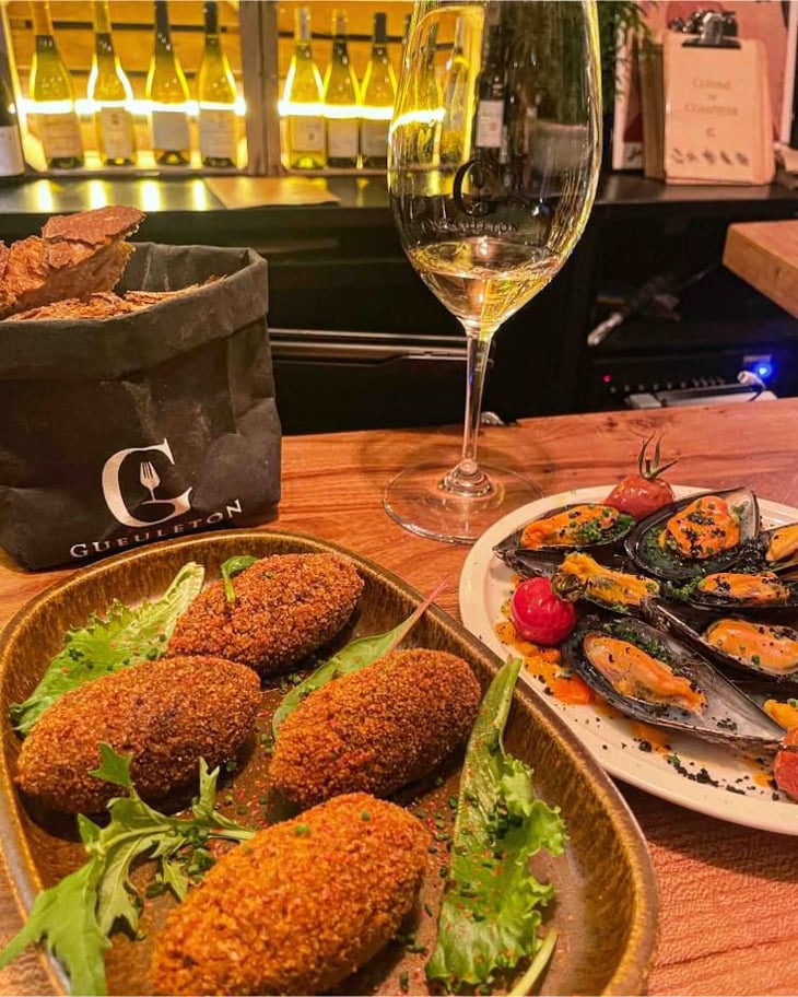 Croquettes De Boudin Et Moules De Galice - Comptoir Gueuleton Toulouse - 563853