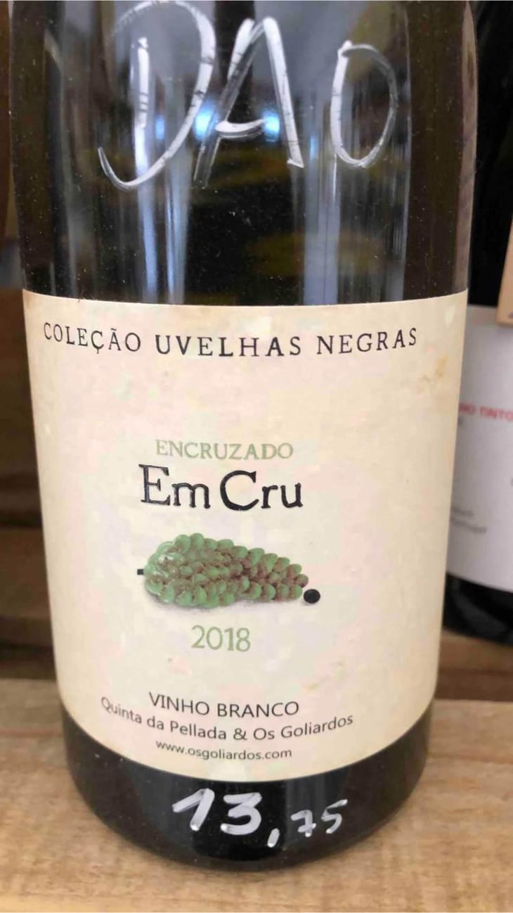 Encruzado Em Cru - Quinta da Pellada | Quinta de Saes - Maria & Álvaro Castro 