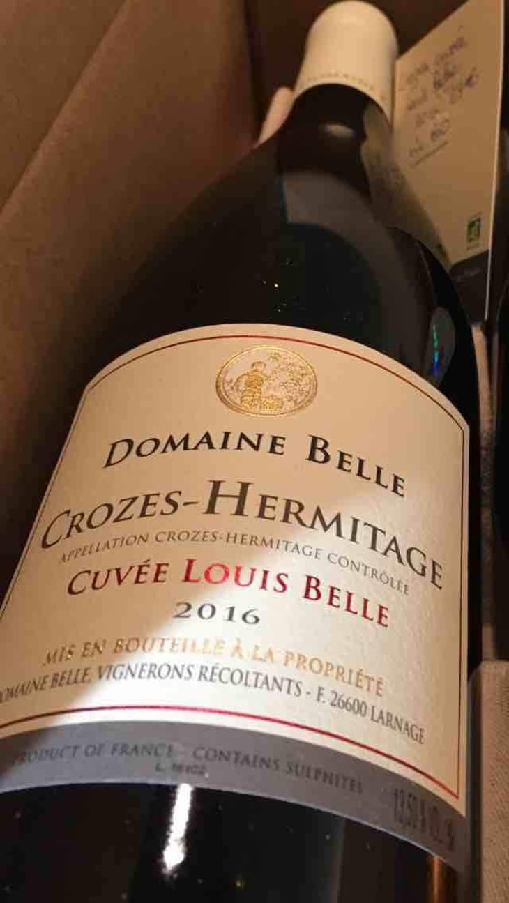 Crozes Hermitage - Belle - Louis Belle 