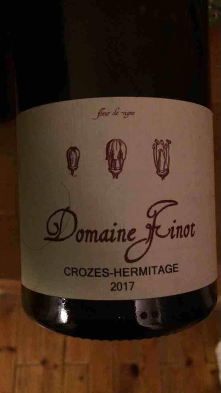 Crozes-Hermitage - Domaine Finot - Thomas Finot 