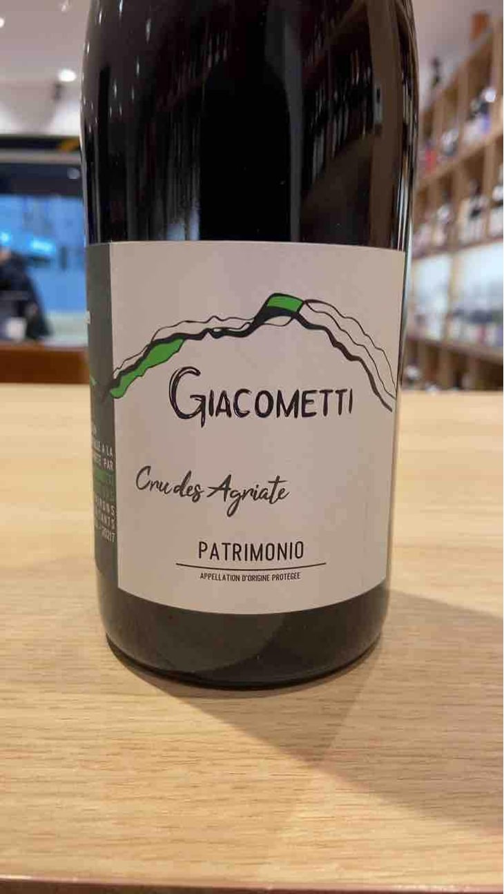 Cru des Agriate rouge - Domaine Giacometti - Sarah & Simon Giacometti 