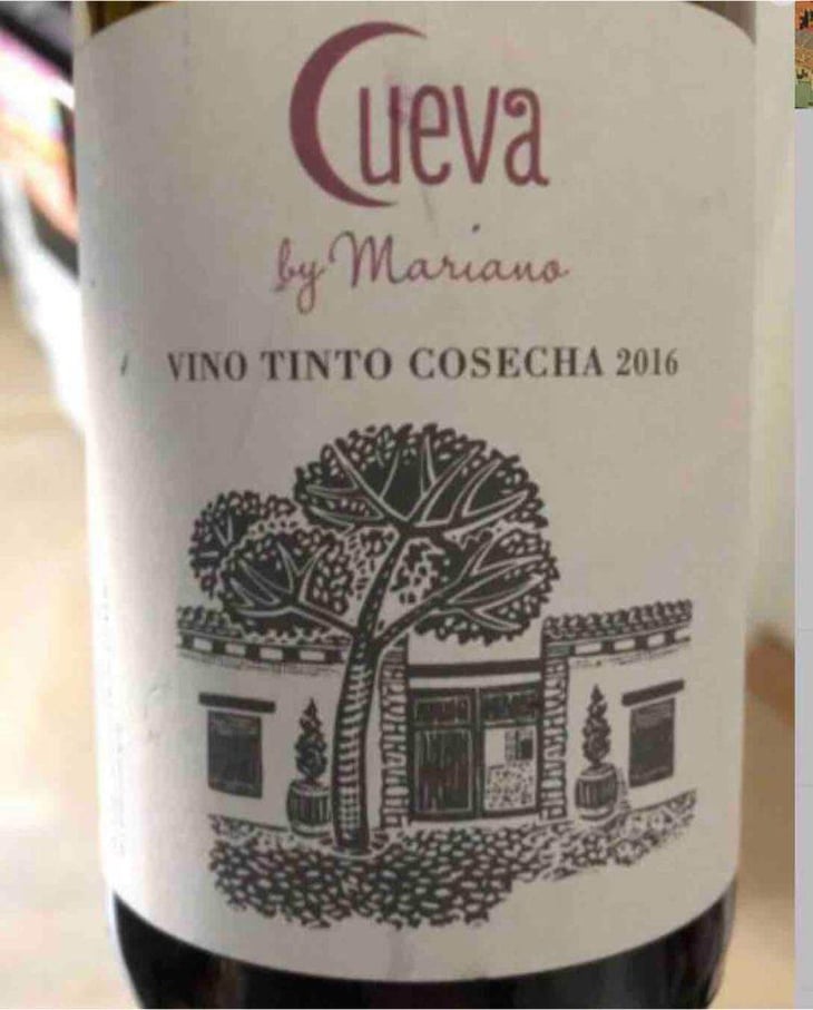 Cueva by Mariano 2016 - Bodegas Cueva - Mariano Taberner 