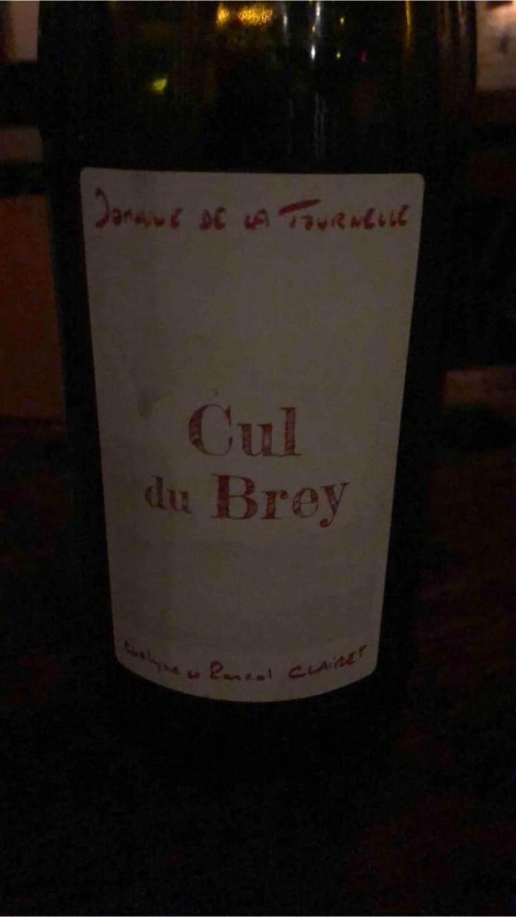 Cul du Brey Rouge - Domaine de la Tournelle - Evelyne Clairet 