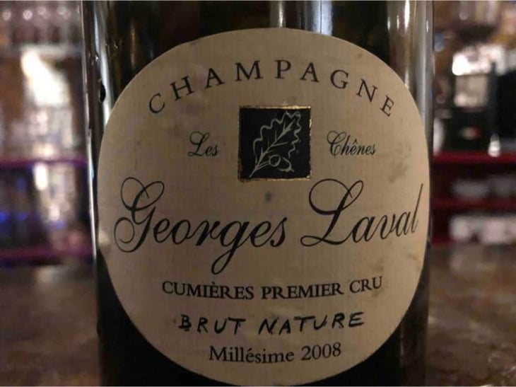 Cumières Premier Cru Brut Nature - Champagne Georges Laval - Mathilde et Vincent Laval 