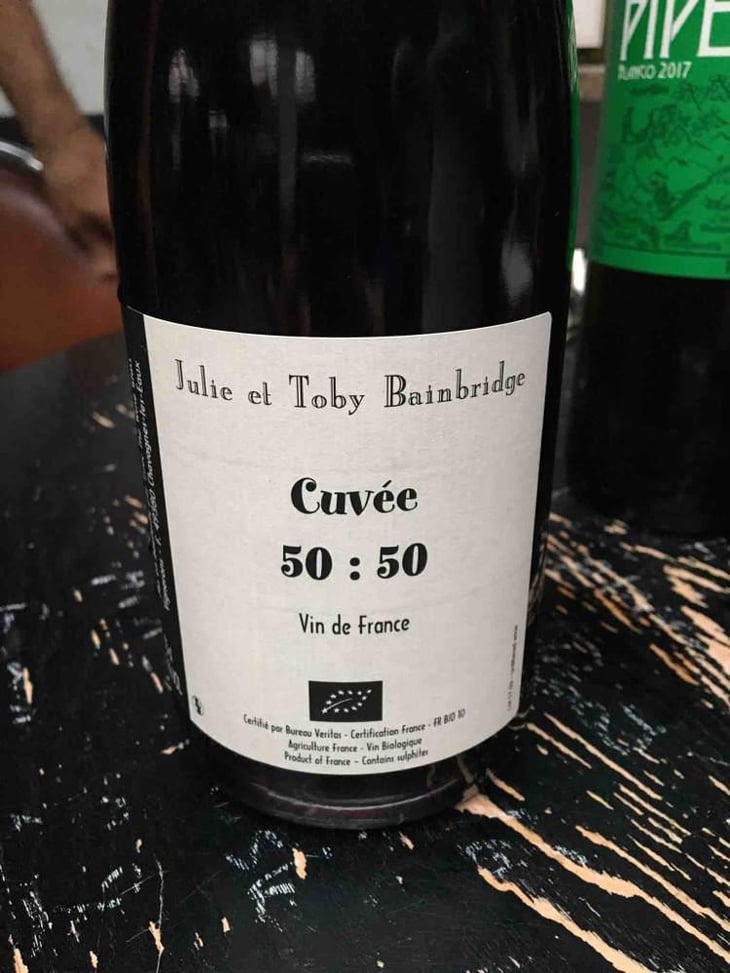 Cuvee 50:50 - Bainbridge & Cathcart - Toby & Julie Bainbridge 