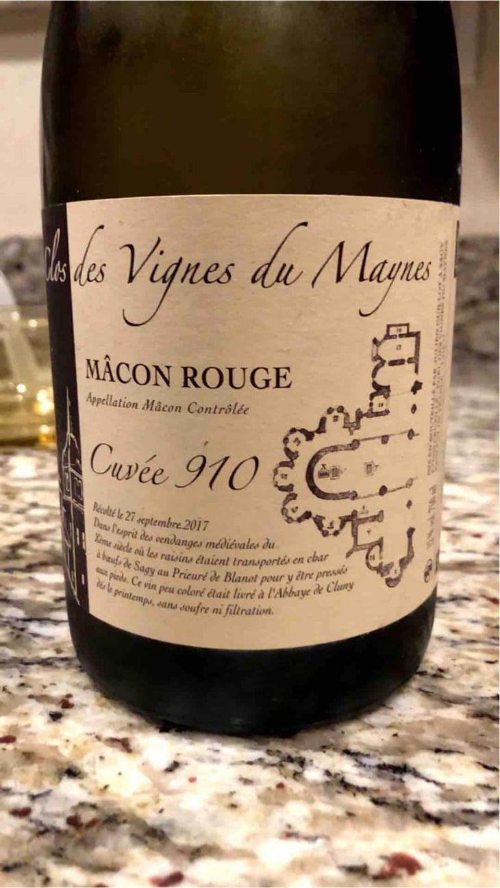 Cuvée 910 - Clos des Vignes du Maynes - Julien Guillot 