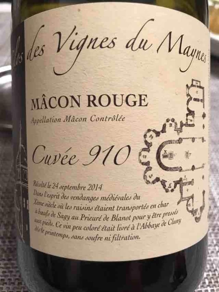 Cuvée 910 - Clos des Vignes du Maynes - Julien Guillot 