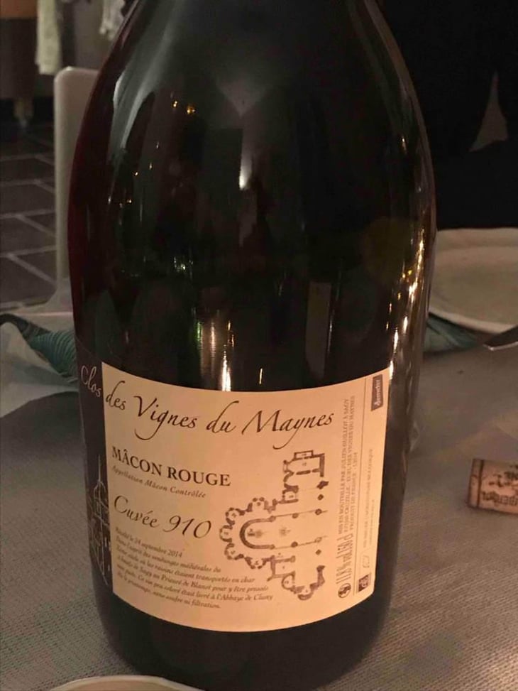 Cuvée 910 - Clos des Vignes du Maynes - Julien Guillot 