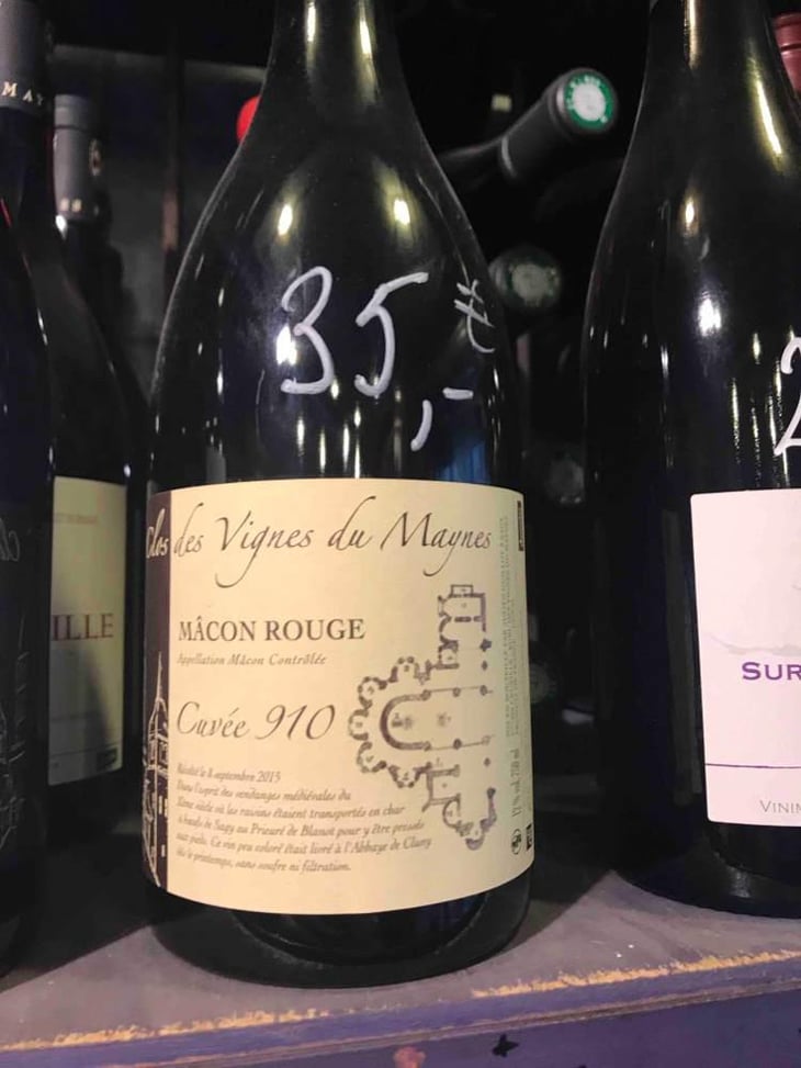 Cuvée 910 - Clos des Vignes du Maynes - Julien Guillot 