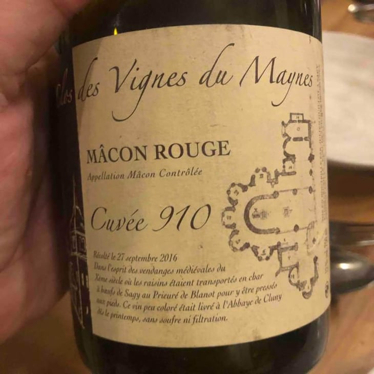 Cuvée 910 - Clos des Vignes du Maynes - Julien Guillot 