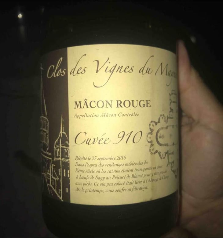 Cuvée 910 - Clos des Vignes du Maynes - Julien Guillot 