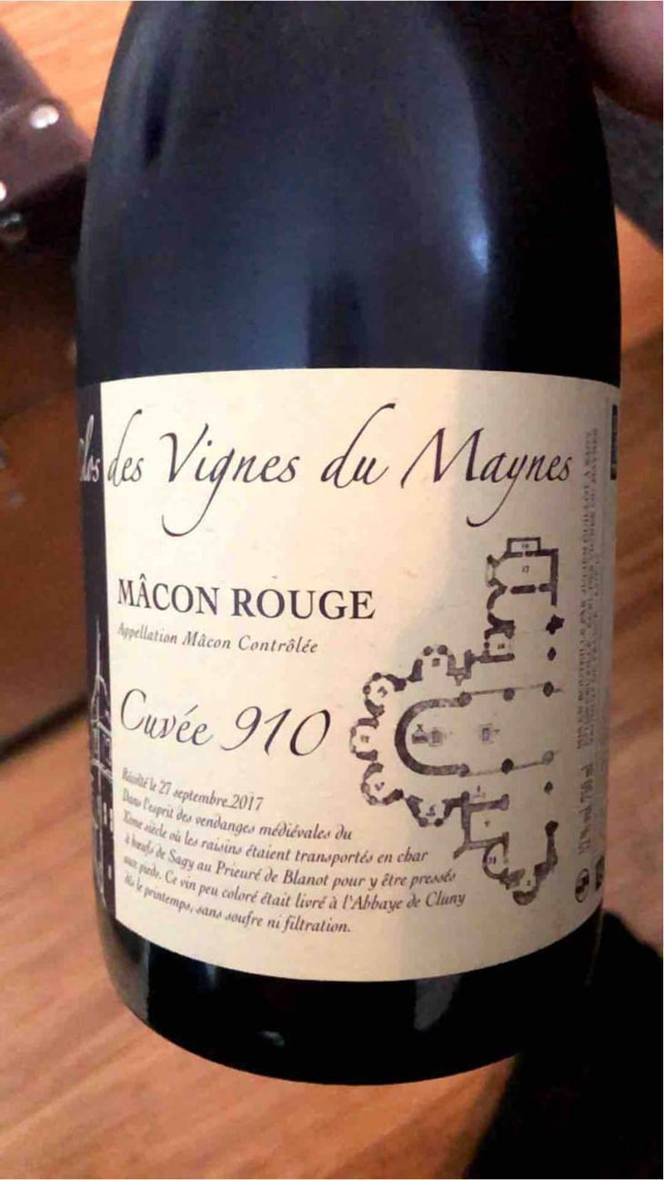 Cuvée 910 - Clos des Vignes du Maynes - Julien Guillot 