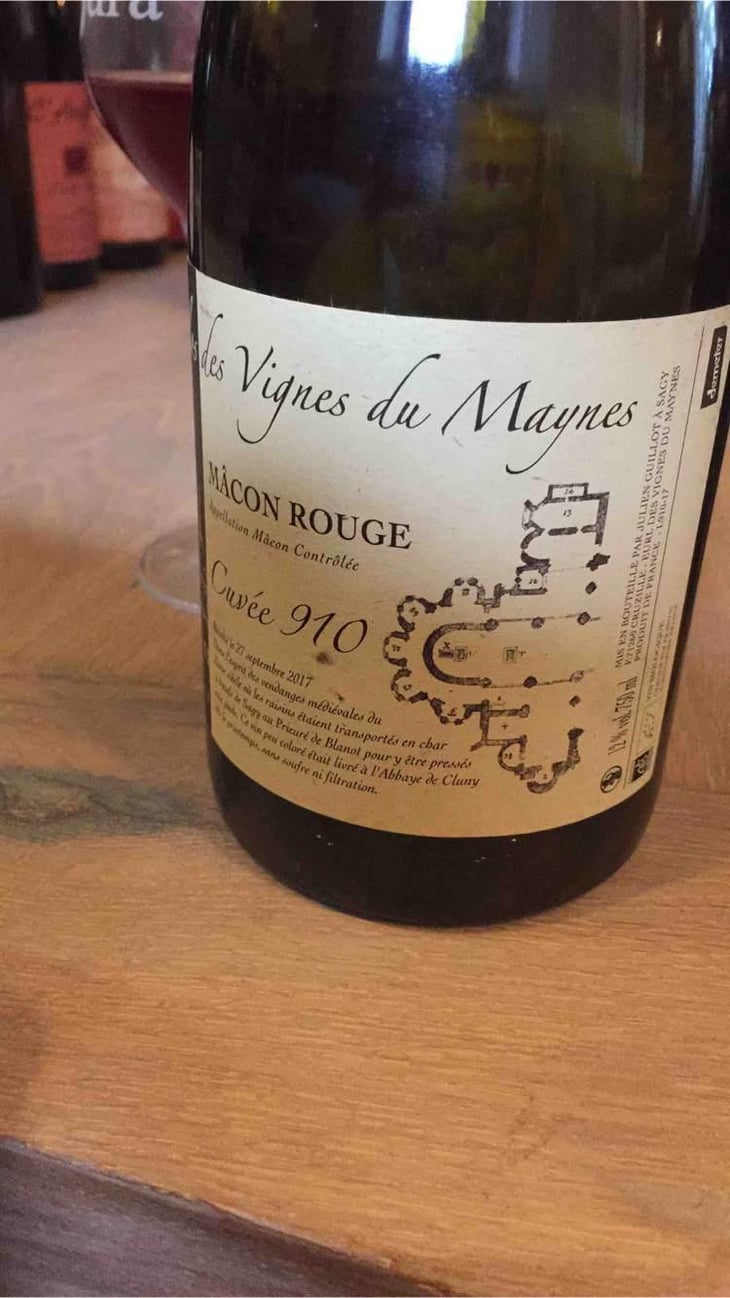 Cuvée 910 - Clos des Vignes du Maynes - Julien Guillot 