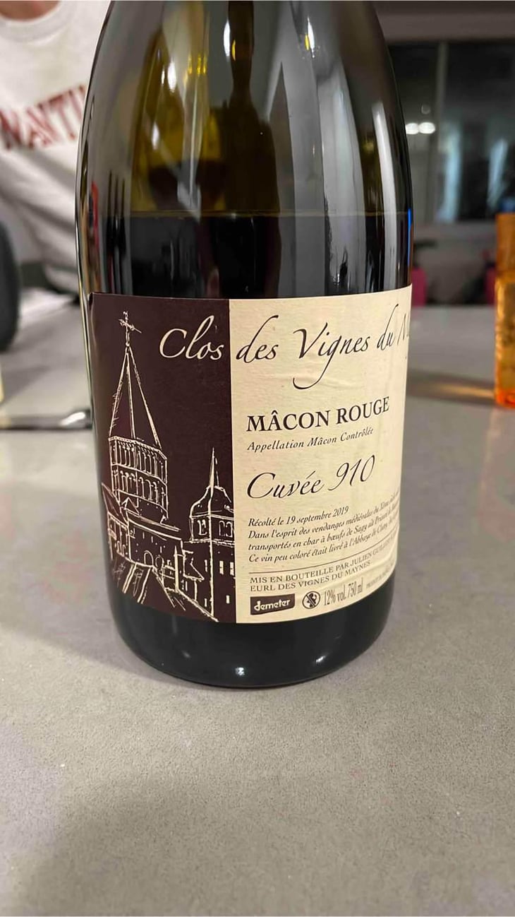 Cuvée 910 - Clos des Vignes du Maynes - Julien Guillot 