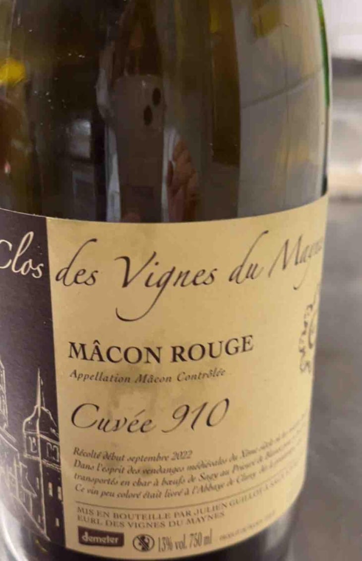 Cuvée 910 - Clos des Vignes du Maynes - Julien Guillot 