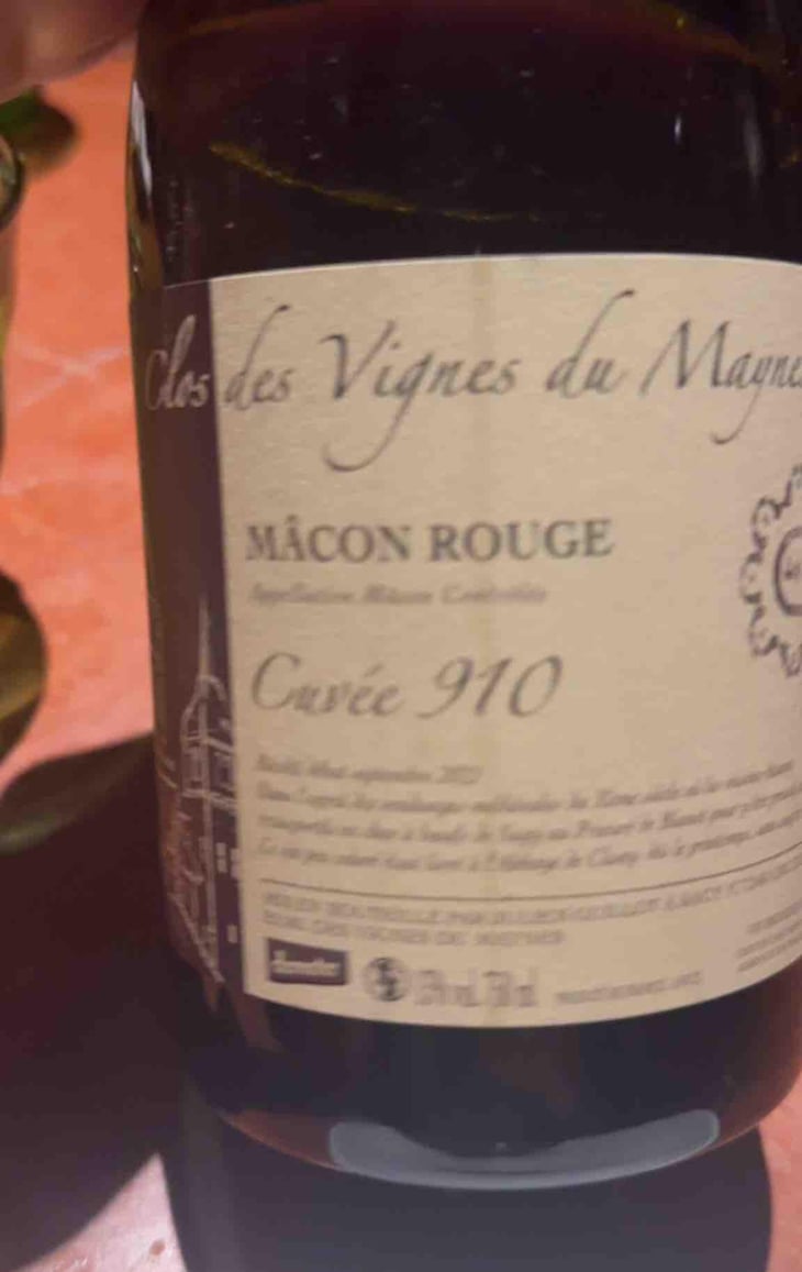 Cuvée 910 - Clos des Vignes du Maynes - Julien Guillot 