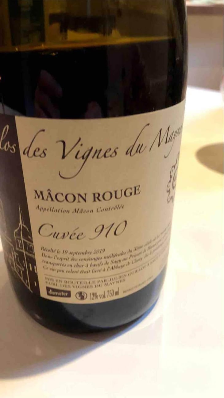Cuvée 910 - Clos des Vignes du Maynes - Julien Guillot 