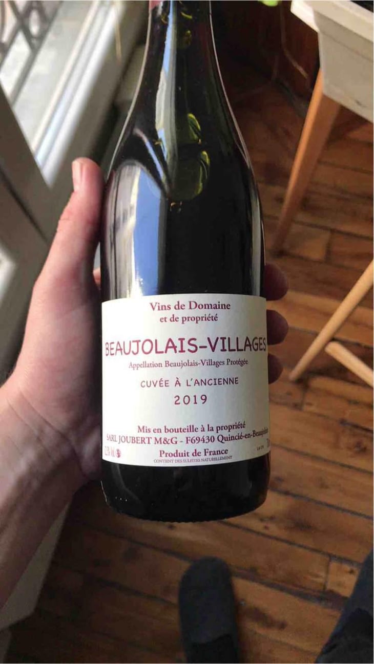 Cuvée à l'Ancienne - Domaine Marcel Joubert - Carine Joubert 