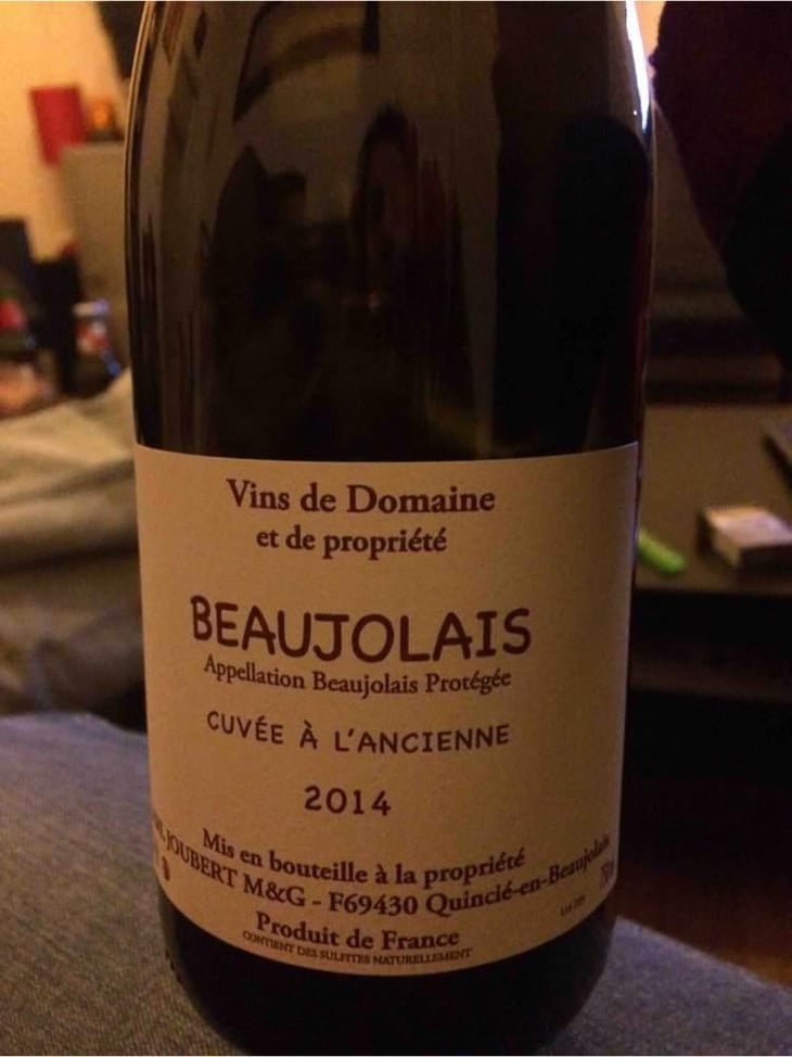 Cuvée à l'Ancienne - Domaine Marcel Joubert - Carine Joubert 