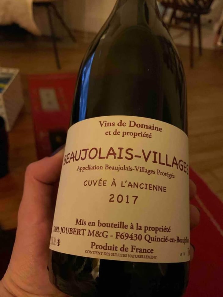 Cuvée à l'Ancienne - Domaine Marcel Joubert - Carine Joubert 
