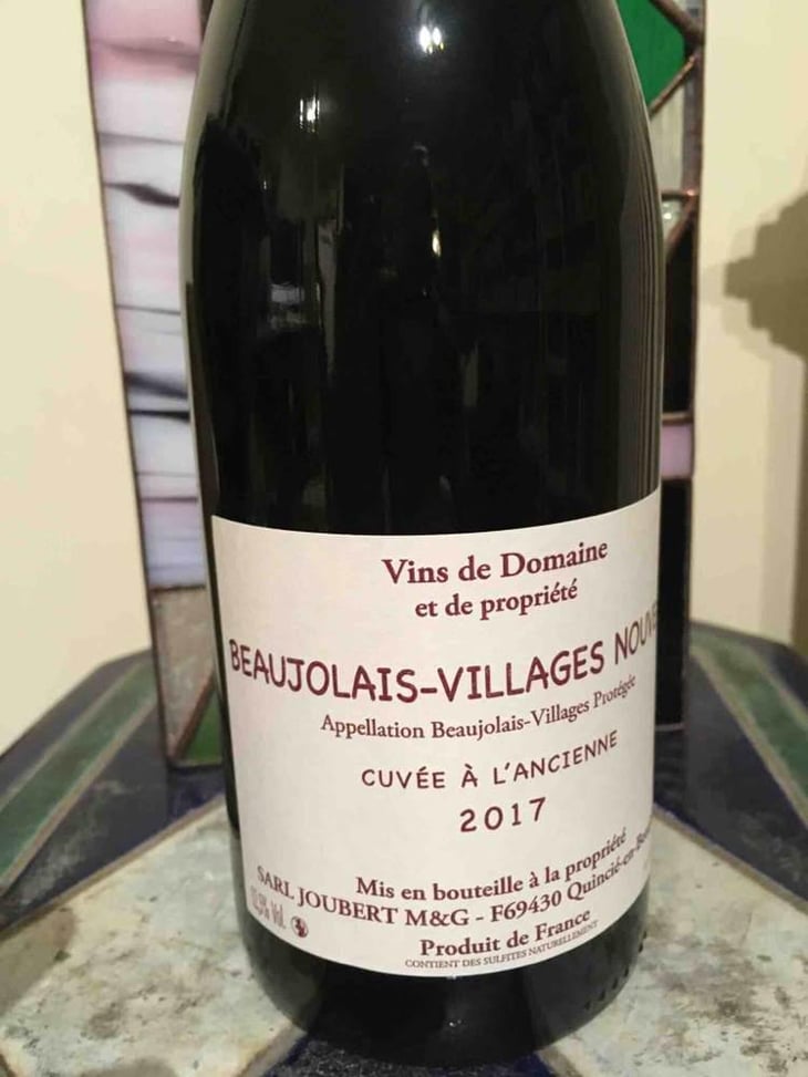 Cuvée à l'Ancienne - Domaine Marcel Joubert - Carine Joubert 