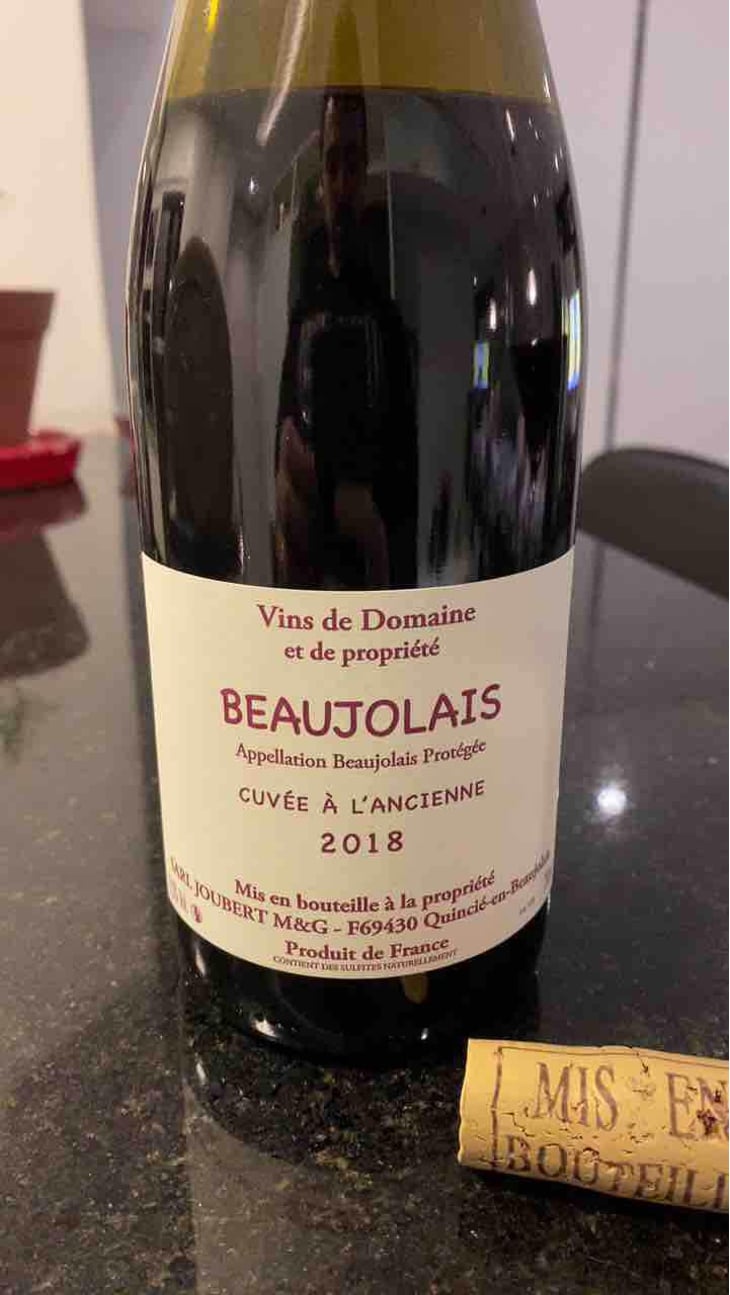 Cuvée à l'Ancienne - Domaine Marcel Joubert - Carine Joubert 