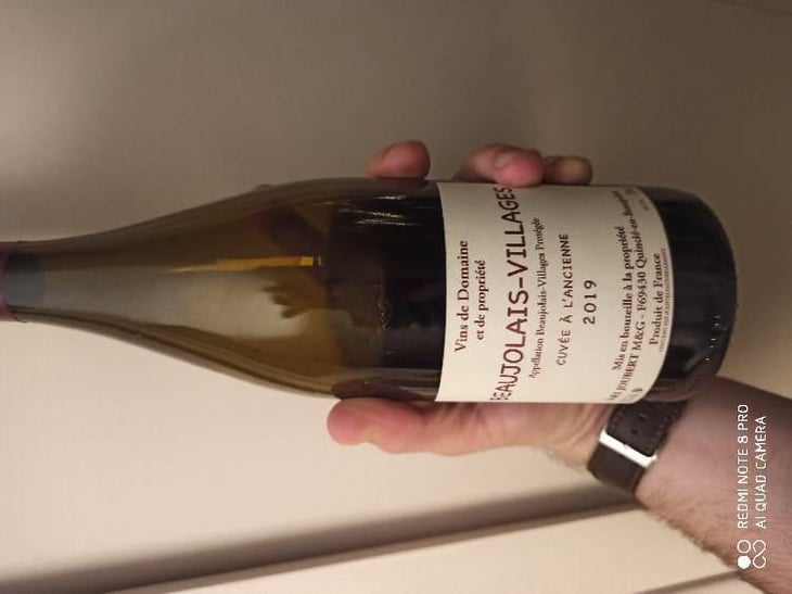 Cuvée à l'Ancienne - Domaine Marcel Joubert - Carine Joubert 