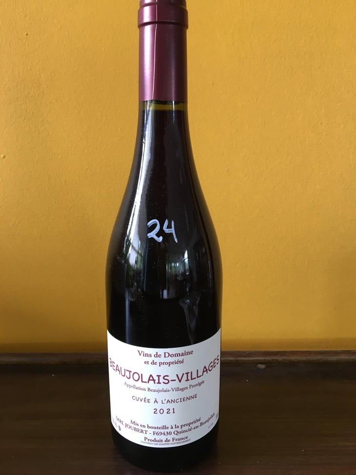 Cuvée à l'Ancienne - Domaine Marcel Joubert - Carine Joubert 