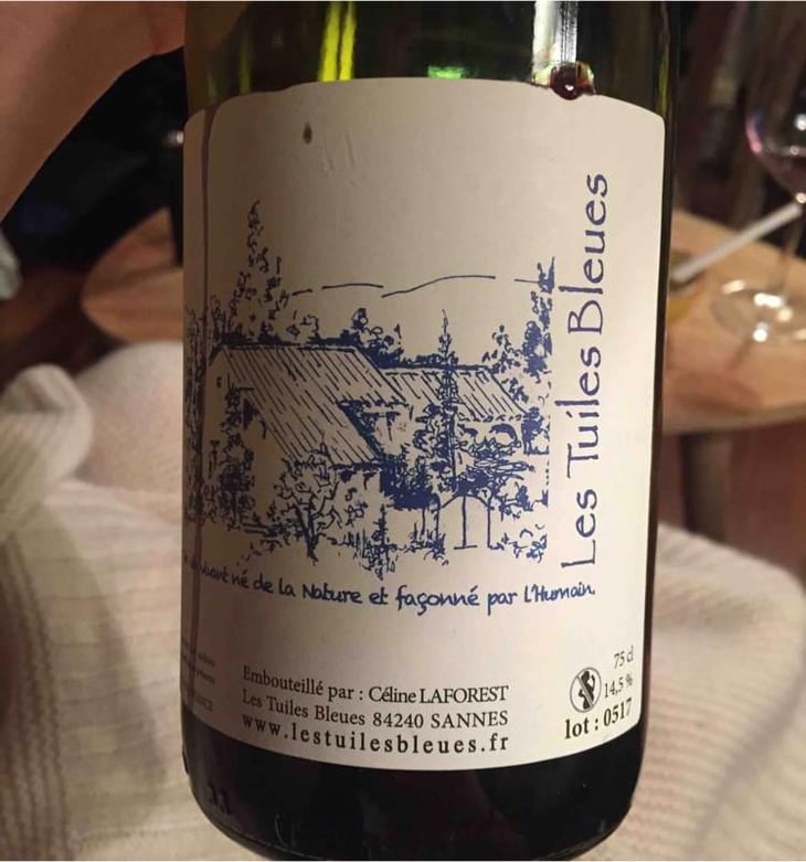 Cuvée Adeline - Les Tuiles Bleues - Céline Laforest 