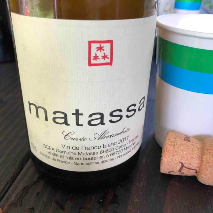 Cuvée Alexandria - Domaine Matassa - Tom Lubbe 
