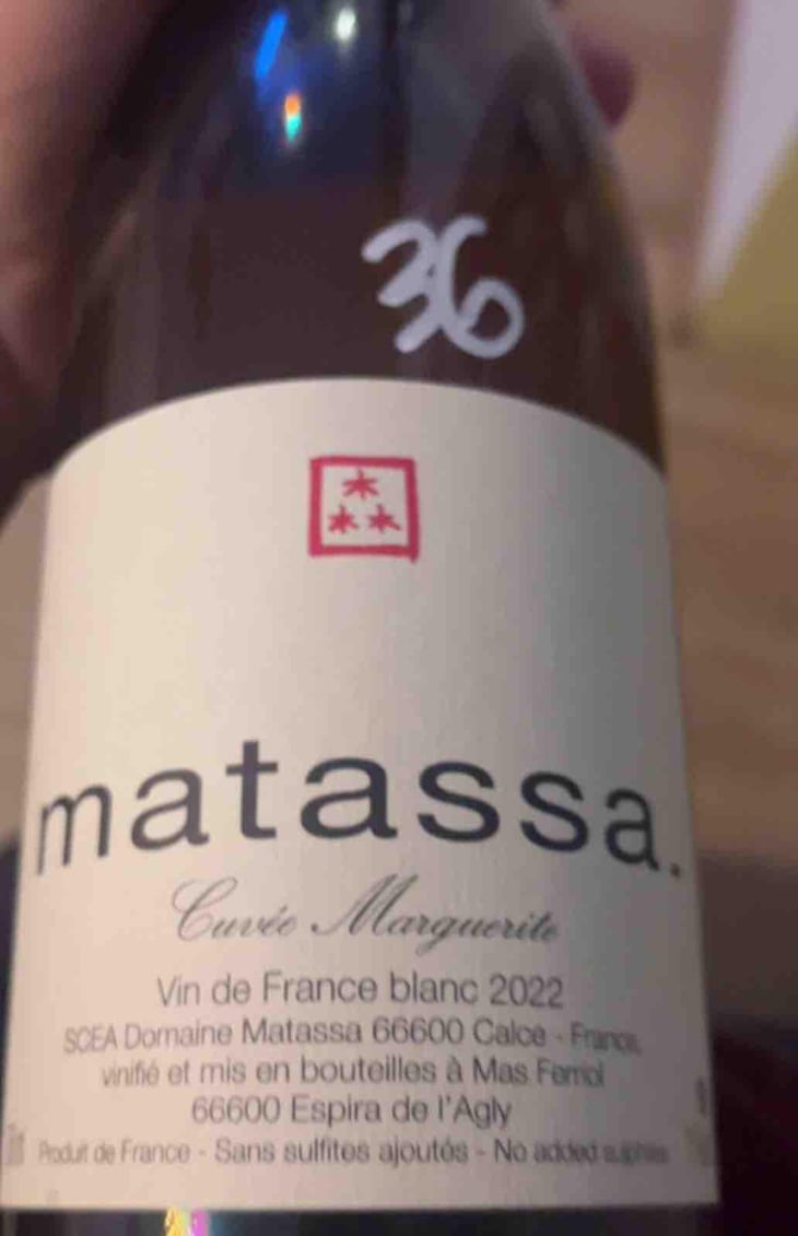 Cuvée Alexandria - Domaine Matassa - Tom Lubbe 